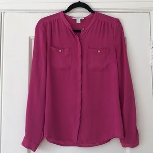 Fuchsia blouse